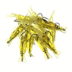 Shrimp Silicone Artificial Bait Simulation Soft Prawn Hooks Carp