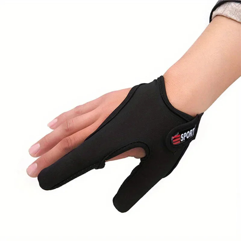 2-Finger Cut Fishing Gloves | Anti-Slip Breathable Protector