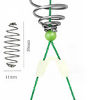 5 in 1 Stranded Double Hook Anti-winding Silver Carp Fishing Group Spring Fishing Hook, 8, 9, 10, 11, 12, 13
