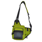 Outdoor Fishing Supplies Oxford Cloth Tricolor Fishing Crossbody Bag