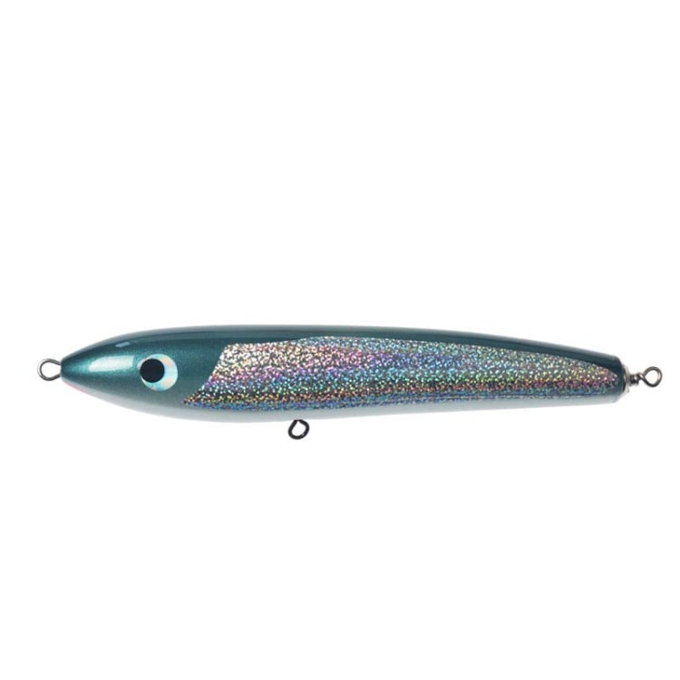 Floating Water Wooden Handmade Big Pencil  Deep Sea Boat Fishing Wave Lying Tuna Bait, 120g 22cm