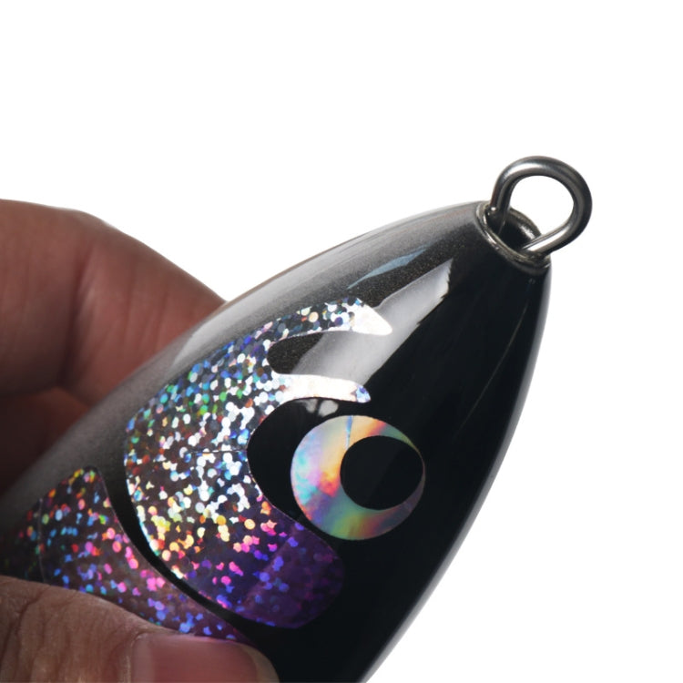 Floating Water Wooden Handmade Big Pencil  Deep Sea Boat Fishing Wave Lying Tuna Bait, 120g 22cm