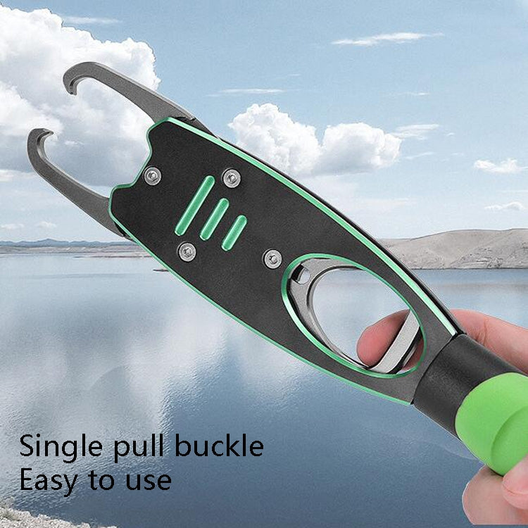 Multifunctional Fish Control Device Aluminum Alloy Lengthened Road Sub Pliers, With Scale Fish Control Device (Grass Green), With Scale Fish Control Device (Blue)