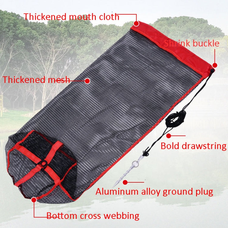 Invisible Fish Guard Thickened Beam Mouth With Ground Insert Net Bag To Loading Fish Bag, 40cm x 80cm, 60cm x 100cm, 60cm x 150cm