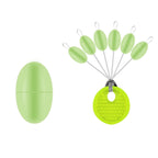 50 PCS/Set Wild Fishing Sports High-Elastic Space Bean Fishing Bait Fish Floating Tools Outdoor Fishing Tackle Accessories, Large, Middle, Small, Smaller