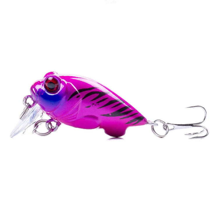 4 PCS HENGJIA CB051 4cm / 5.2g Small Fat Lure Bait, 1, 2, 3, 4, 5, 6