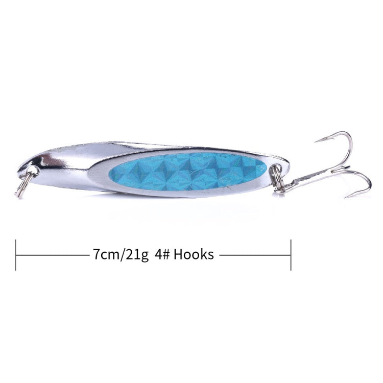 4 PCS HEGNJIA SP071 7cm 21g Seabass Sequin Lure, SP071 (1), SP071 (2), SP071 (3), SP071 (4), SP071 (5)