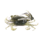 3 PCS HENGJIA SO068 Submerged Crab Hook Anti-hanging Bottom Ice Fishing Bait, 8cm 19g 1, 8cm 19g 2, 8cm 19g 3, 10cm 30g Orange, 10cm 30g Green, 10cm 30g Gray