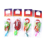 HENGJIA JIG Fish Head Beard Lead Hook, 20G, 40G, 60G, 80G, 100G, 120G, 150G