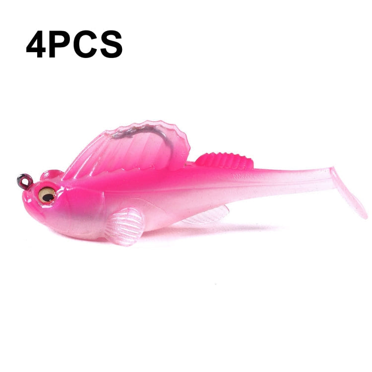 4 PCS HENGJIA SO062 Defense Bottom Tail 14g Jumping Fish Luya Soft Bait, SO062 2, SO062 3, SO062 4, SO062 5, SO062 6, SO062 7, SO062 8, SO062 9, SO062 10, SO062 1