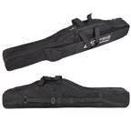 LEO 27746 Folding Fishing Rod Bag Long Fishing Gear Soft Bag, Length:, 1.5m Black