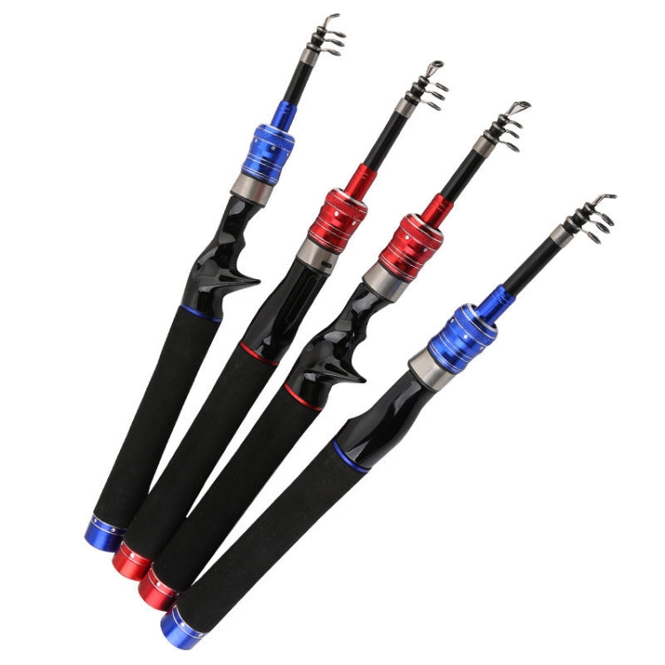 Telescopic Lure Rod Mini Fishing Rod Portable Fishing Tackle, 1.5m, 1.8m, 2.1m, 2.4m