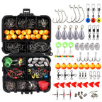 263 PCS / Set T0196 Fishing Small Accessories Ball Shaped Floating Rock Fishing Gear, 263 PCS / Set T0196