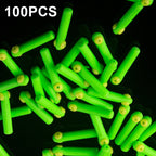 100 PCS SXP01 Dual CoreSilicone Floating Seat Fishing Accessories, Size:, Small, Medium, Large