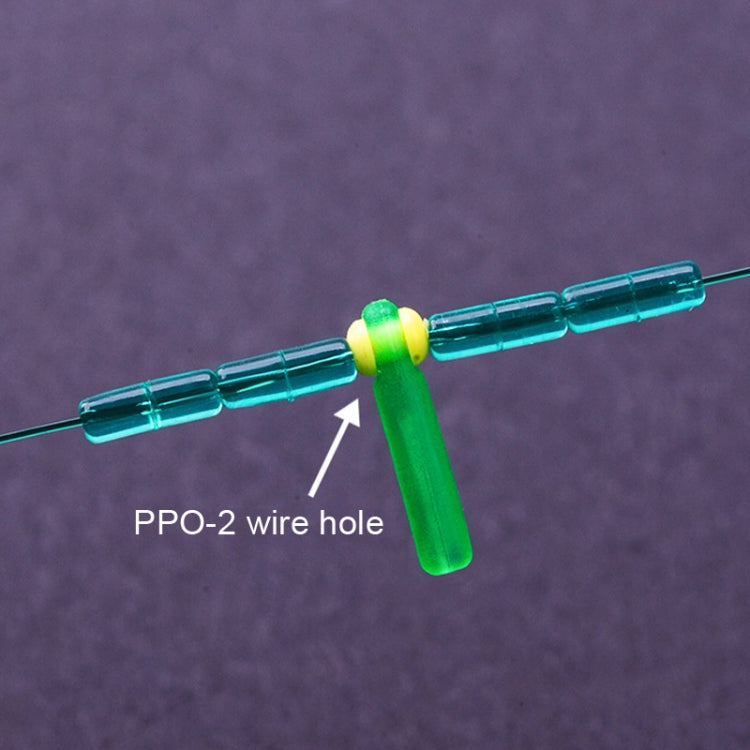 100 PCS SXP01 Dual CoreSilicone Floating Seat Fishing Accessories, Size:, Small, Medium, Large