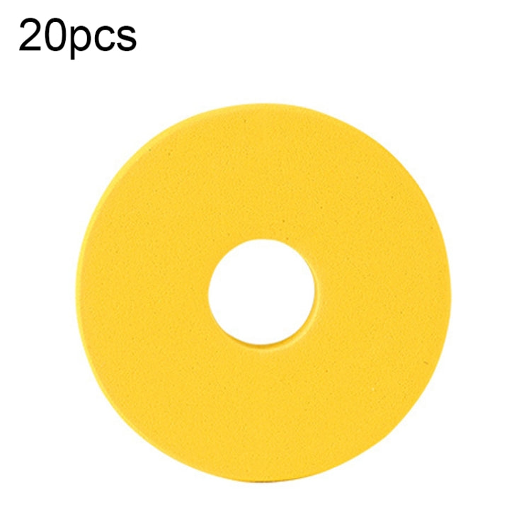20pcsZX07 Foam Main Spool Reinforced Reel Fishing Supplies, Foam Main Spool Blue, Foam Main Spool Yellow