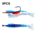 HENGJIA SO077 6cm 3g Lead Wrapped Shrimp Soft Lure Sea Bass Fake Lure, SO077 1, SO077 2, SO077 3, SO077 4