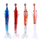 HENGJIA SO077 6cm 3g Lead Wrapped Shrimp Soft Lure Sea Bass Fake Lure, SO077 1, SO077 2, SO077 3, SO077 4