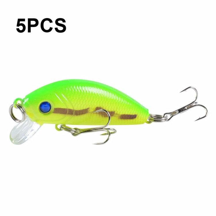 5 PCS M0081 5cm 3.6g Bionic Lure Mino Plastic Hard Lure, M0081 1, M0081 2, M0081 3, M0081 4, M0081 6, M0081 8