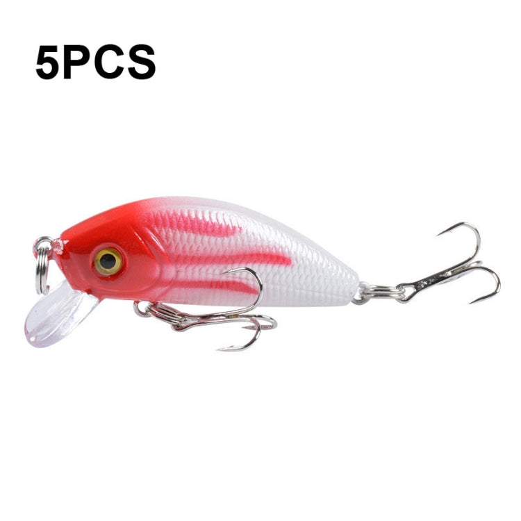 5 PCS M0081 5cm 3.6g Bionic Lure Mino Plastic Hard Lure, M0081 1, M0081 2, M0081 3, M0081 4, M0081 6, M0081 8