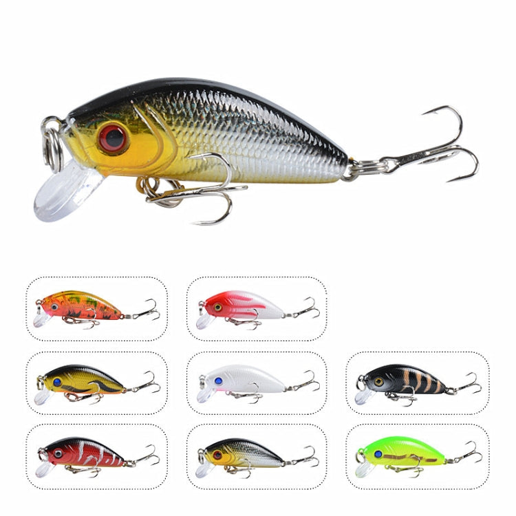 5 PCS M0081 5cm 3.6g Bionic Lure Mino Plastic Hard Lure, M0081 1, M0081 2, M0081 3, M0081 4, M0081 6, M0081 8