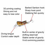 LB119 Insect Grasshopper Bionic Bait Painted Plastic Hard Bait, LB119 1, LB119 2, LB119 4