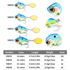 HENGJIA VIB035 Small Whirlwind Sequins Fake Bait Sinking Water VIB Lure, 9g, 13g, 16g, 22g