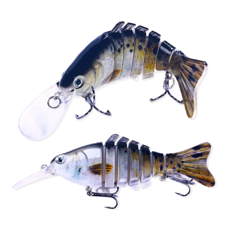 HENGJIA JM065 12cm Luya Fishing Gear Bait Multi-Section Fish Sinking Lure, JM065 (1), JM065 (2), JM065 (3), JM065 (4), JM065 (5), JM065 (6), JM065 (7), JM065 (8), JM065 (9), JM065 (10)