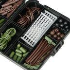 Fish Hook Swivel Fishing Accessories Set Fishing Gear, 272pcs/set