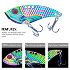 HENGJIA Metal VIB Micro-Bait Sequin Full Swimming Layer Fake Bait, Specification:, 3g, 5g, 7g, 10g, 15g, 20g