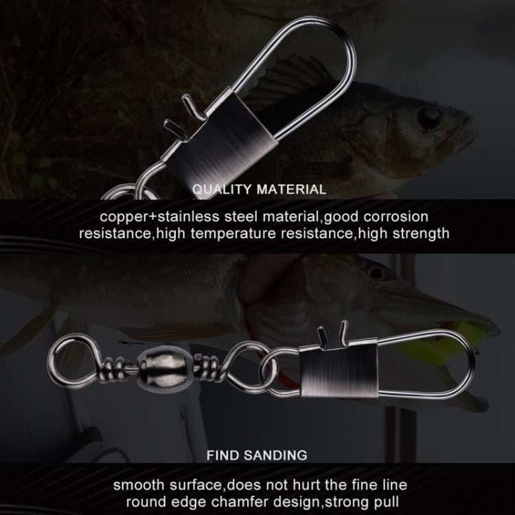 HENGJIA SS007 50pcs/bag B-pin Connector 8 Shape Swivel Loop Accessories, 1/0+5B (60mm), 2/0+5B (57mm), 3/0+6B (67mm), 4/0+6B (70mm), 5/0+6B (78mm), 1+5B (56mm), 2+4B (49mm), 3+4B (49mm), 4+4B (45mm), 5+3B (42mm), 6+3B (41mm), 7+3B (39mm), 8+2B (34mm)  ...