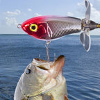Double Paddle Tractor Surface Tether Roadrunner Fake Lure Long-distance Casting Lure, DF065 9g, DF080 16g