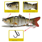 10cm Multi-sectional Bionic Bait Hook Long-distance Casting Sea Fishing Fake Lures, LK001-01, LK001-02, Lk001-03, LK001-04, LK001-05, LK001-06, LK001-07, LK001-08, LK001-09, LK001-10, LK001-11, LK001-12, LK001-13, LK001-14