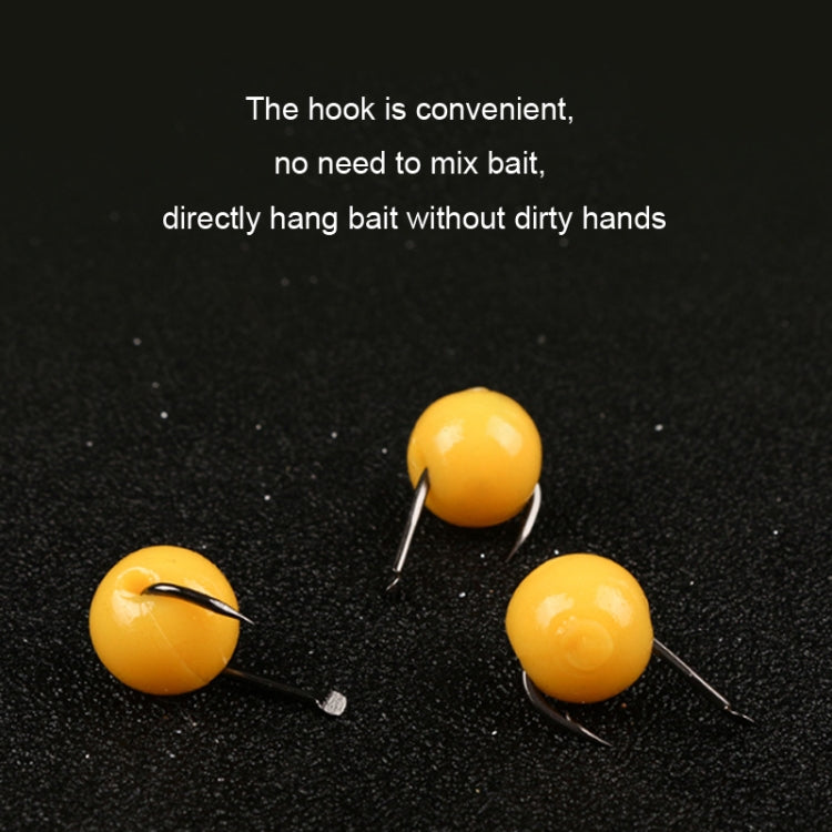 TPR Floating Bait Ball Float Water Fake Soft Bait, 100pcs 8mm, 100pcs 10mm, 100pcs 14mm, 100pcs 16mm