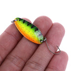 HENGJIA 3.2cm 4.5g Lua Melon Sequins Horse Mouth Metal Fishing Fake Bait