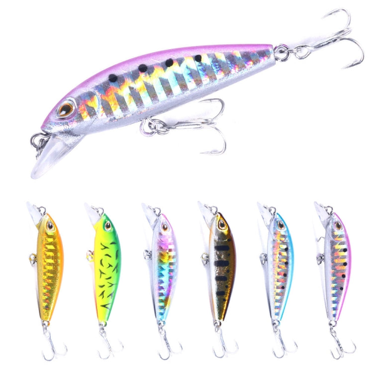 HENGJIA 5.5cm 6.6g Mino Luya Fake Bait Long Casting Sinking Bionic Lure, MI503 (1), MI503 (2), MI503 (3), MI503 (4), MI503 (5), MI503 (6)
