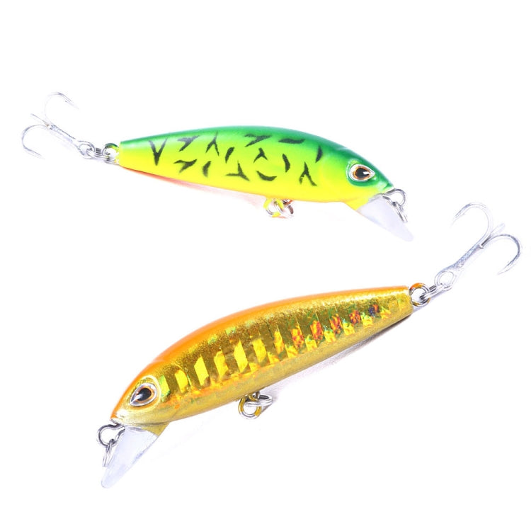 HENGJIA 5.5cm 6.6g Mino Luya Fake Bait Long Casting Sinking Bionic Lure, MI503 (1), MI503 (2), MI503 (3), MI503 (4), MI503 (5), MI503 (6)