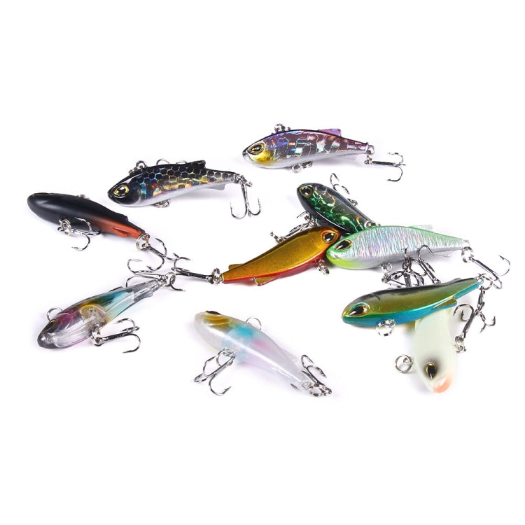 HENGJIA 4cm 4g Submerged Trembler Swimming VIB Luya Fish Bait Microbe Warbler Fake Bait