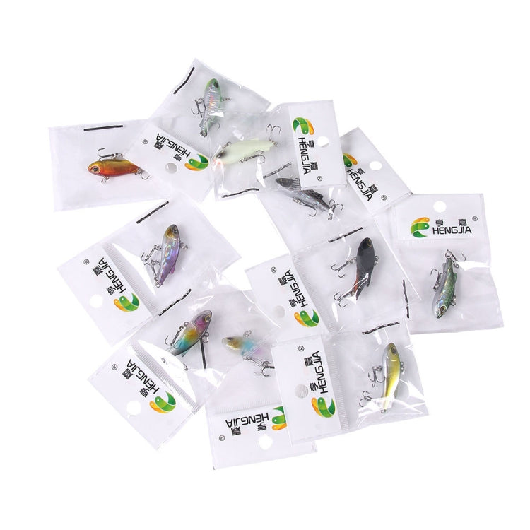 HENGJIA 4cm 4g Submerged Trembler Swimming VIB Luya Fish Bait Microbe Warbler Fake Bait