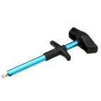 Aluminum Alloy Decoupler T-Shaped Fish Hook Remover Sea Fishing Equipment 24 X 7.5cm, Blue, Gray+Spring Rope