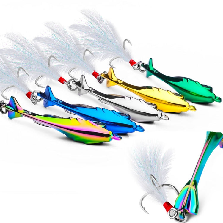 PROBEROS DW570 Fishing Lures Spinning Sequins Long Casting Tremor Swimming VIB Micro Tremor Zinc Alloy Bait, 9g, 13g, 17g