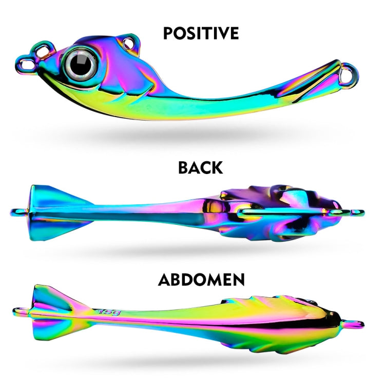 PROBEROS DW570 Fishing Lures Spinning Sequins Long Casting Tremor Swimming VIB Micro Tremor Zinc Alloy Bait, 9g, 13g, 17g