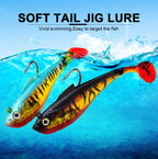 PROBEROS DW6085 Sea Bass Leadfish Soft Lure T-Tail Software Baits Sea Fishing Boat Fishing Bionic Lures, 5cm/3.6g, 8cm/9.5g, 11cm/24.6g