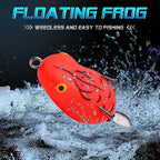 PROBEROS FR039 Mini Thunderfrog Lure Simulation Soft Bait Blackfish Fishing Lure, 7g/4.5cm