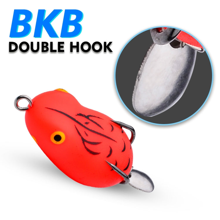 PROBEROS FR039 Mini Thunderfrog Lure Simulation Soft Bait Blackfish Fishing Lure, 7g/4.5cm