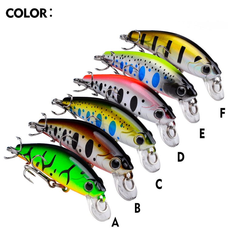 PROBEROS DW592 Sinking Minnow Lure Long Casting Fake Bait Bionic Plastic Hard Bait