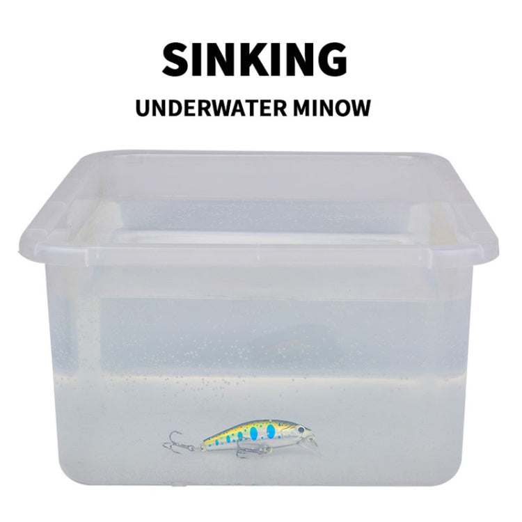 PROBEROS DW592 Sinking Minnow Lure Long Casting Fake Bait Bionic Plastic Hard Bait