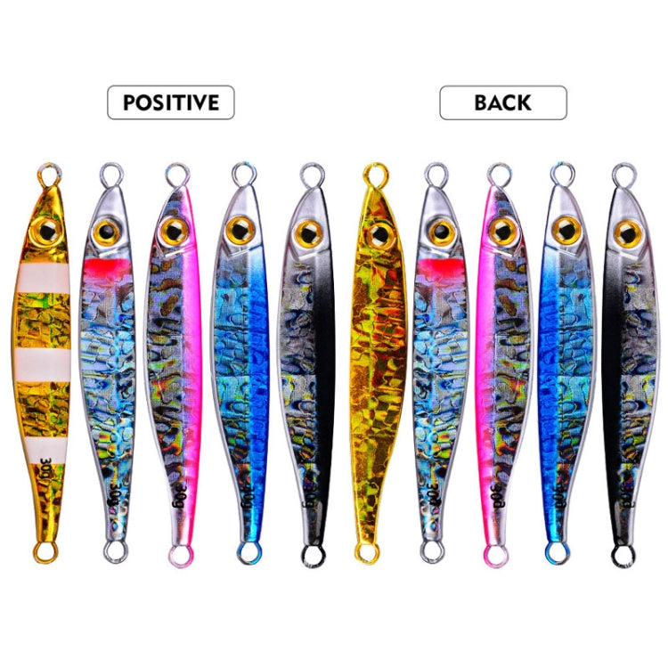 PROBEROS LF126 Long Casting Lead Fish Bait Freshwater Sea Fishing Fish Lures Sequins, 7g, 10g, 15g, 20g, 30g