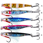 PROBEROS LF126 Long Casting Lead Fish Bait Freshwater Sea Fishing Fish Lures Sequins, 7g, 10g, 15g, 20g, 30g