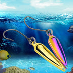 PROBEROS DW602 Long Casting Metal Sequins Lure Moth Sequins Warp Beak Fake Lure, Color A, Color B, Color C